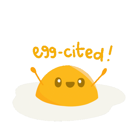 Happy Sunny Side Up Sticker by Demic