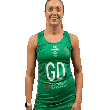 Hair Smile Sticker by walesnetball