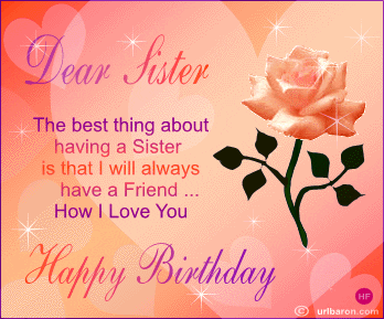 animated birthday greetings for sister