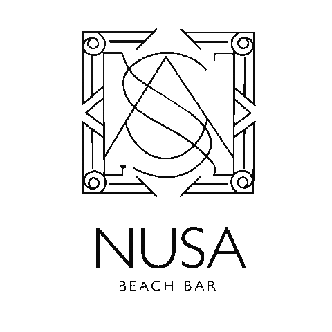 Nusa Cafe Bar Shop Sticker
