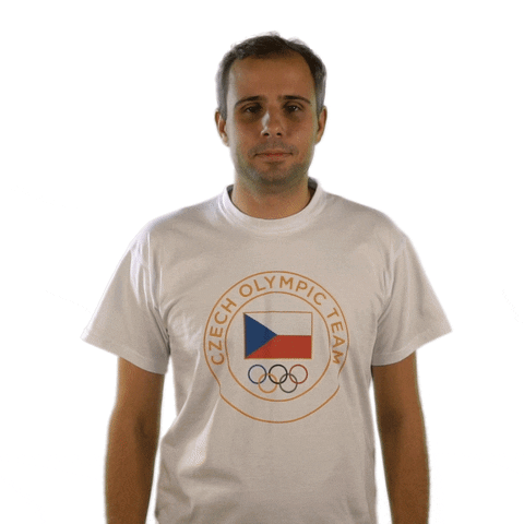 Sad Czech Republic GIF by Český olympijský tým