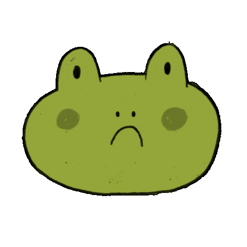 Sad Face Sticker