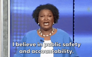 Policing Stacey Abrams GIF by GIPHY News