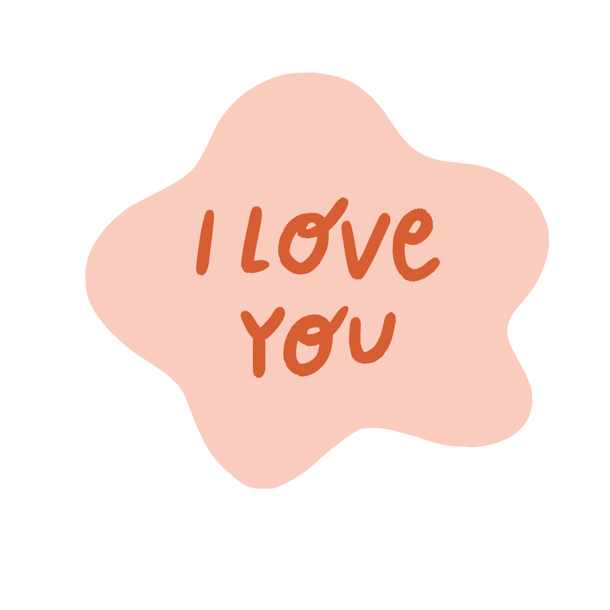 Pink Love Sticker for iOS & Android GIPHY