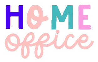Working Work From Home Sticker by Zoë Bonham