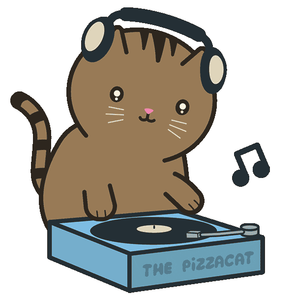 Dj Cat Gif