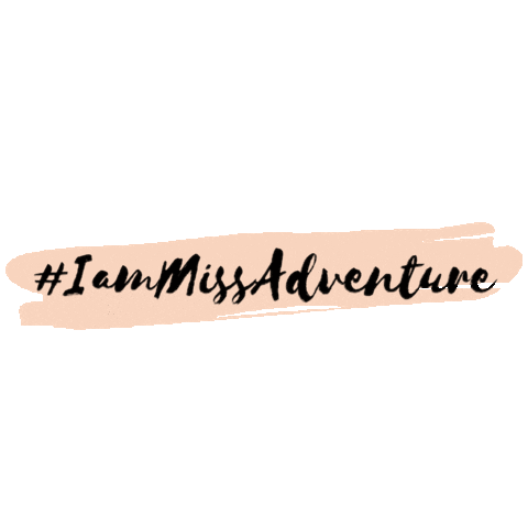 Travel Hashtag Sticker by The MissAdventure