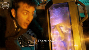 Glow David Tennant GIF by Doctor Who