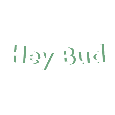 Hey Bud Skincare Sticker