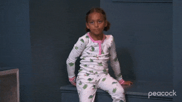 Little Girl Tongue Out GIF by PeacockTV