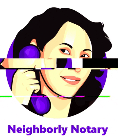 Logo Branding GIF by NeighborlyNotary®