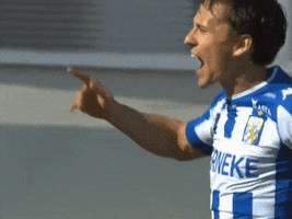 Point Shout GIF by IFK Göteborg