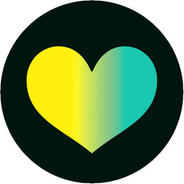 Heart Sticker by Otavankirjat