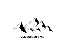 Mountains Hiking Sticker by Hikemates