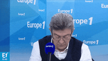 Shocked Jean Luc Melenchon GIF by franceinfo