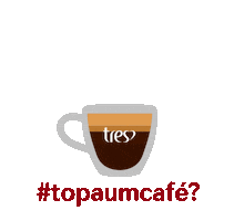 Coffee 3Coracoes Sticker by TRES