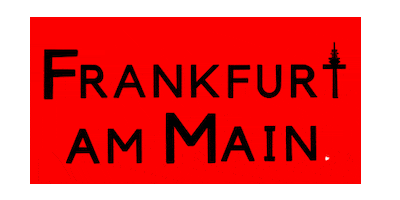 Frankfurt Am Main Love Sticker by Pani Dominika
