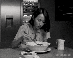 Black And White Parasite GIF by Madman Films