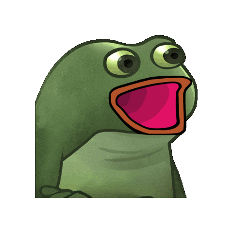 Frog Sticker