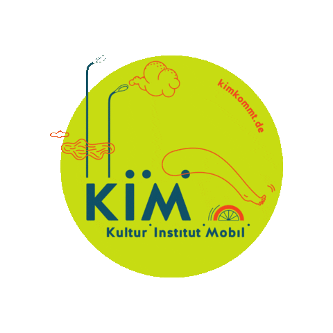 KulturinstitutMobil - KIM kommt Sticker