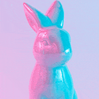 CarrotsAgency retro rabbit carrotsagency GIF