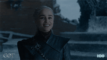 daenerys targaryen smile GIF by Game of Thrones