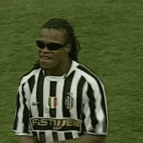 Edgar Davids Juve Gif By Juventusfc Find Share On Giphy