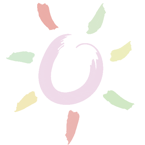 Rainbow Sun Sticker