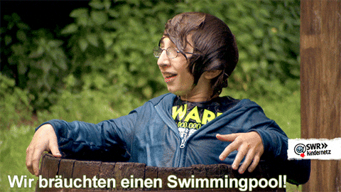 tiere bis unters dach pool GIF by SWR Kindernetz - tiere bis unters dach pool GIF by SWR Kindernetz