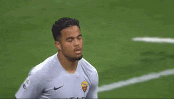 justin kluivert running GIF by AS Roma