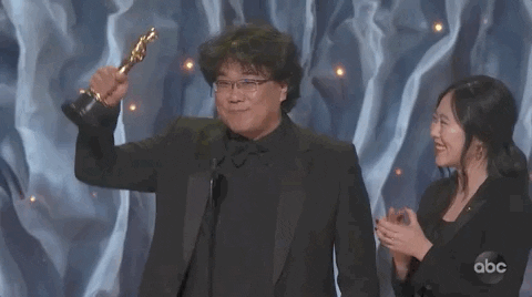 Bong Joon Ho Oscars GIF by The Academy Awards - Find & Share on GIPHY