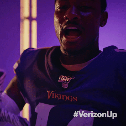 Minnesota Vikings Football GIF by Verizon
