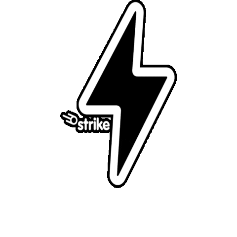 Lightning Sticker by Strike SV