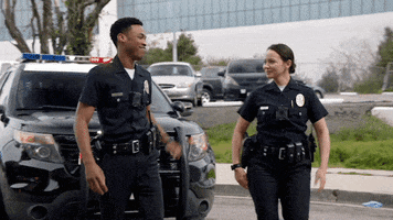 The Rookie Fist Bump GIF by ABC Network
