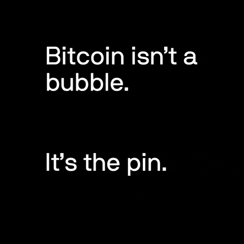 Bitcoin Bubble GIF by DanHeld