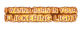 Fire Burn Sticker by The Heavy Hours