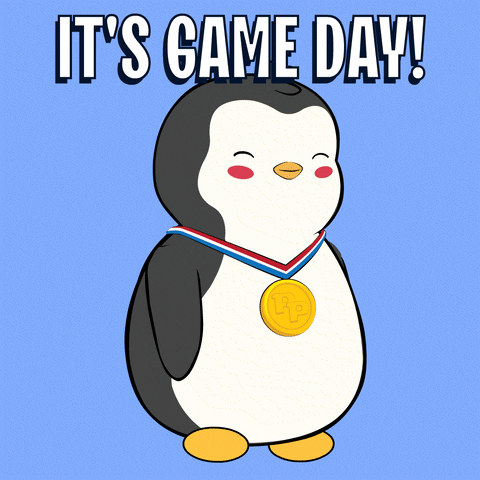 Lets Go Nfl GIF by Pudgy Penguins