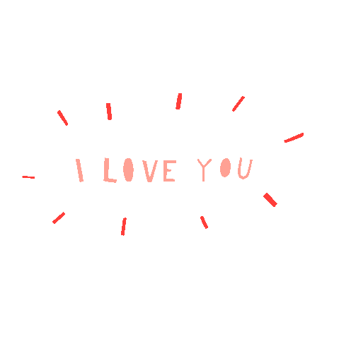 I Love You Valentine Sticker by Light and Paper