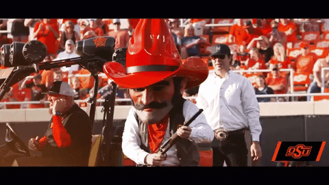 Oklahoma Football Game GIF by Oklahoma State University - Find & Share on GIPHY