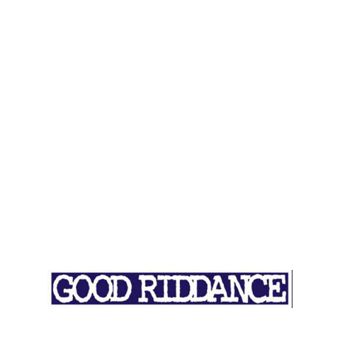 Punk Rock Sticker Sticker by Good Riddance