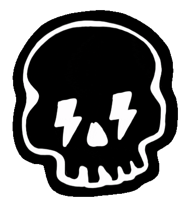 Skull Sticker by Jubel Agency