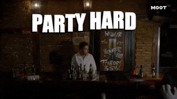 Party Life GIF by MOOT