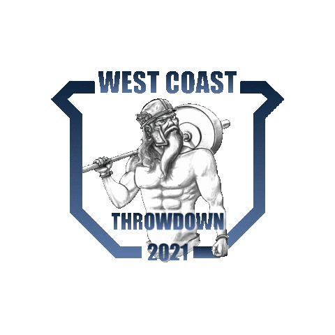 West Coast Throwdown Sticker