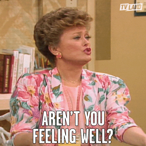 Feeling Sick Golden Girls GIF by TV Land - Find & Share on GIPHY