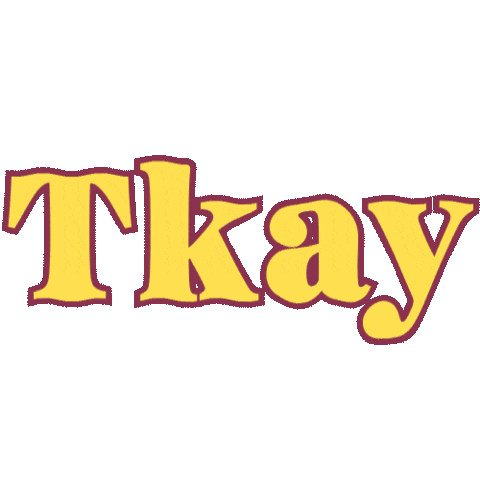 New Music Font Sticker by Tkay Maidza