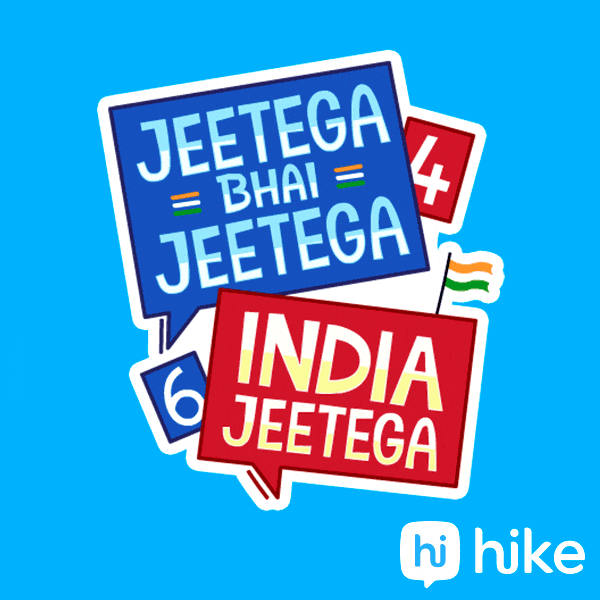 Bleed Blue World Cup Gif By Hike Sticker Find & Share on GIPHY