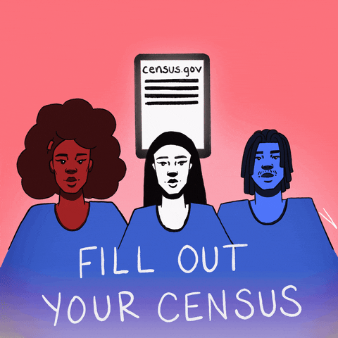 Census 2020 GIF by INTO ACTION