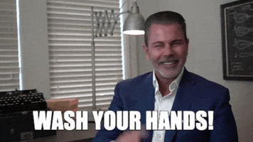 Wash Hands GIF by Arterra Realty