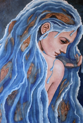 Mother Earth Love GIF by Maryanne Chisholm - MCArtist