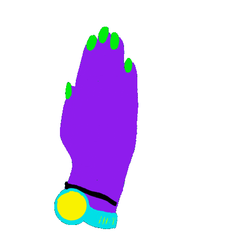 Hand Palm Sticker